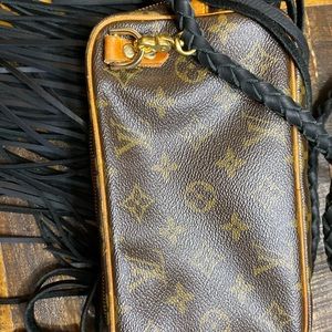 Vintage boho crossbody bag